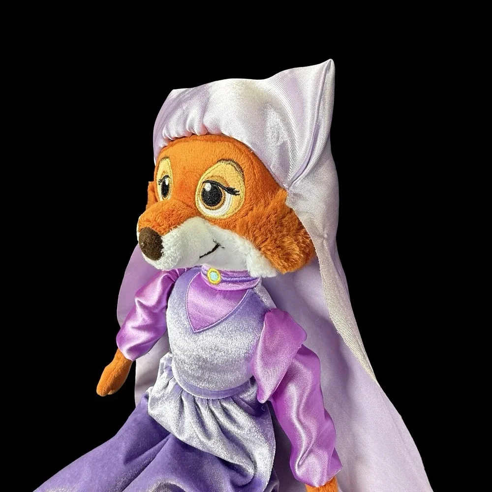 Disney Store Robin Hood‎ Fox Maid Marian 17 Inch Plush Stuffed Animal HTF